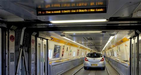 chanel transport|channel tunnel train station.